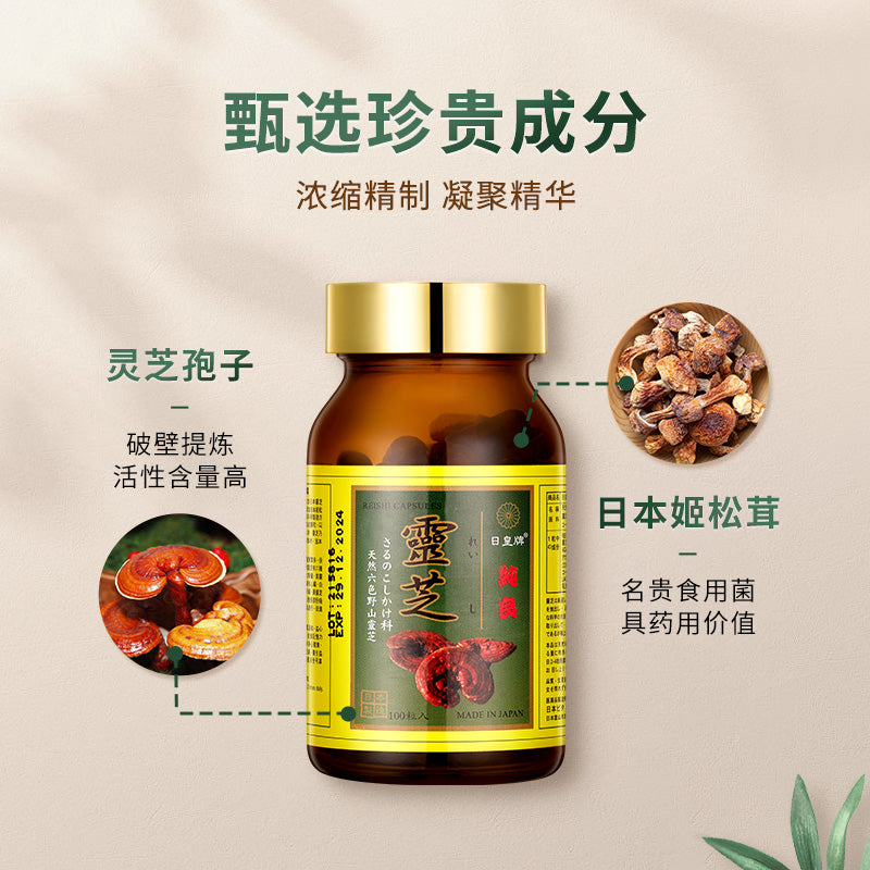 Imperial Brand | Pure Reishi Capsules